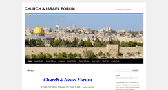 Desktop Screenshot of churchisraelforum.com